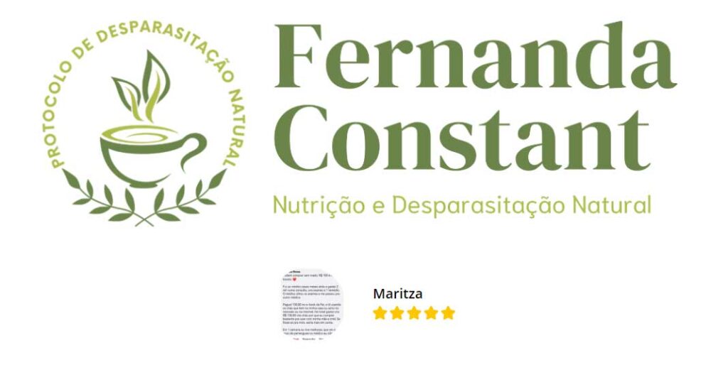 Protocolo de Desparasitação Natural - Fernanda Constant